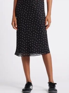 BP. Floral Midi Skirt~X-Small~NWT